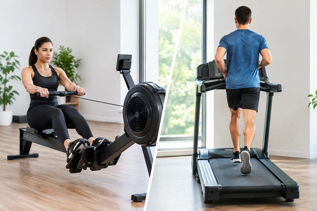 Rowing Machine vs Treadmill: Which Fits You?