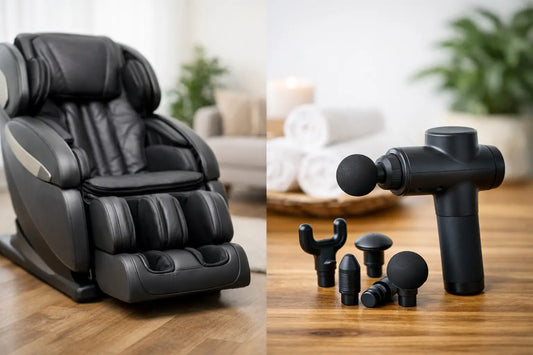 Massage Chair vs Massage Gun for Home Recovery
