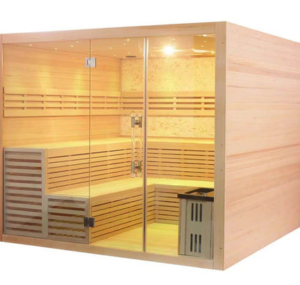 SAUNA EVOLUTION®  Indoor Therapy Wood Steam Sauna Room