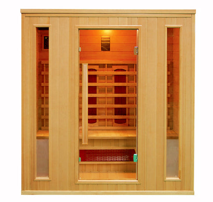 SAUNA EVOLUTION®  Full Spectrum Carbon Indoor Sauna Far Infrared 17
