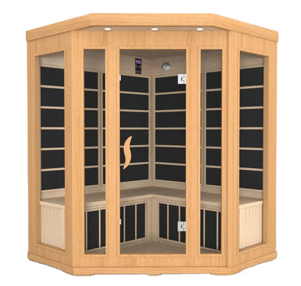 SAUNA EVOLUTION®  Low EMF Indoor Wood Sauna With Carbon Panel Far Infrared 16