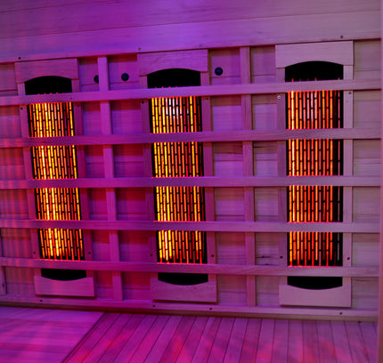 SAUNA EVOLUTION®  Full Spectrum Carbon Indoor Sauna Far Infrared 17