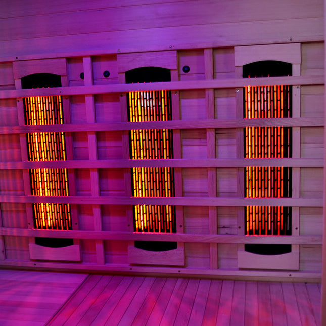 SAUNA EVOLUTION®  Full Spectrum Carbon Indoor Sauna Far Infrared 17