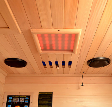 SAUNA EVOLUTION®  Full Spectrum Carbon Indoor Sauna Far Infrared 17