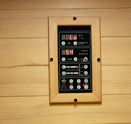 SAUNA EVOLUTION® Doctor Based Premier Full Spectrum Infrared Saunas Upgraded Version 1
