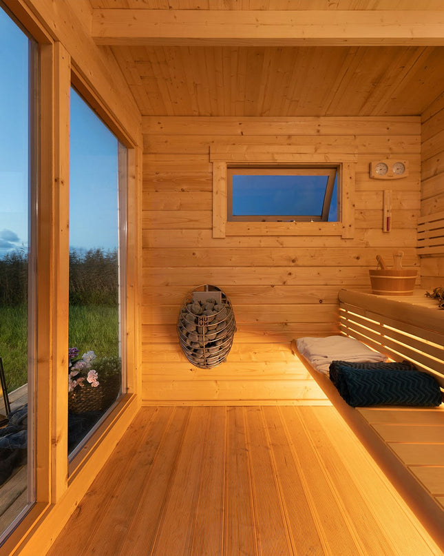 SAUNA EVOLUTION® Cabin Sauna Eco Oasis 3