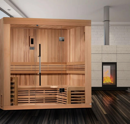 SAUNA EVOLUTION® 3 PERSON TRADITIONAL STEAM SAUNA RELAX 2