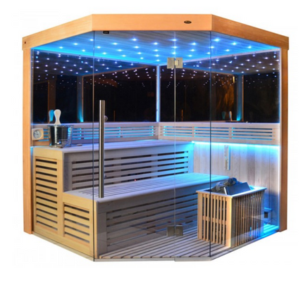 SAUNA EVOLUTION®  Indoor New Exclusive Mirror Steam Sauna Glass 13