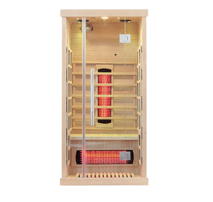 SAUNA EVOLUTION®  Full Spectrum Indoor Solid Wood Sauna Far Infrared 11