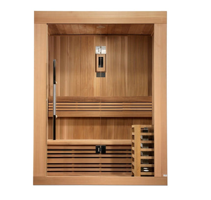 SAUNA EVOLUTION® 2 Person Traditional Steam Sauna Modern Relax
