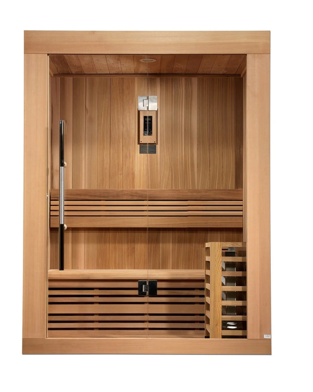 SAUNA EVOLUTION® 2 Person Traditional Steam Sauna Modern Relax