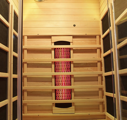 SAUNA EVOLUTION®  Full Spectrum Indoor Solid Wood Sauna Far Infrared 11