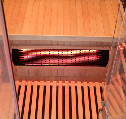 SAUNA EVOLUTION®  Full Spectrum Indoor Solid Wood Sauna Far Infrared 11