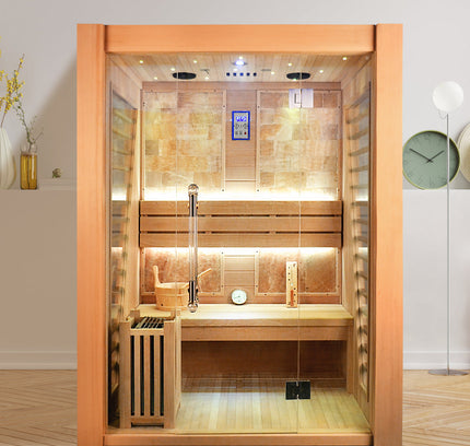 SAUNA EVOLUTION® Traditional Steam Sauna Room Luxury 3