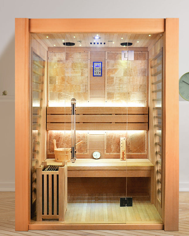 SAUNA EVOLUTION® Traditional Steam Sauna Room Luxury 3