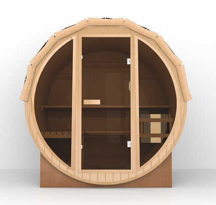 SAUNA EVOLUTION® Barrel Sauna Serenity Nature Air 3
