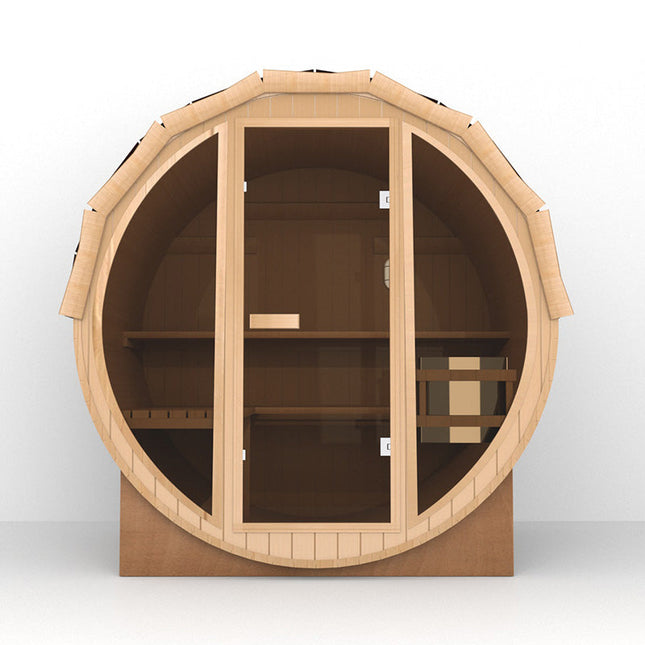SAUNA EVOLUTION® Barrel Sauna Serenity Nature Air 3