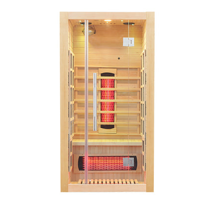 SAUNA EVOLUTION®  Full Spectrum Indoor Solid Wood Sauna Far Infrared 11