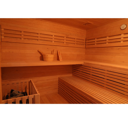 SAUNA EVOLUTION®  Outdoor Wood Steam Sauna（5-6 Person）Cabin 04