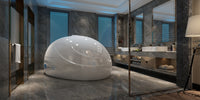 Dreampod Sport Float Pod - door open showing the interior