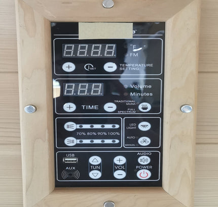 SAUNA EVOLUTION®  Indoor Wicking and Perspiration Fumigation Box Wet Sauna Glass 04