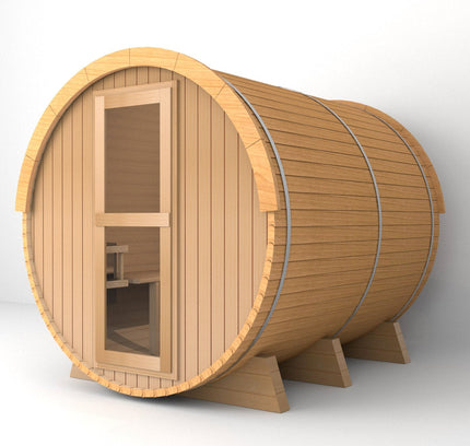 SAUNA EVOLUTION® Barrel Sauna Serenity Nature Air 4
