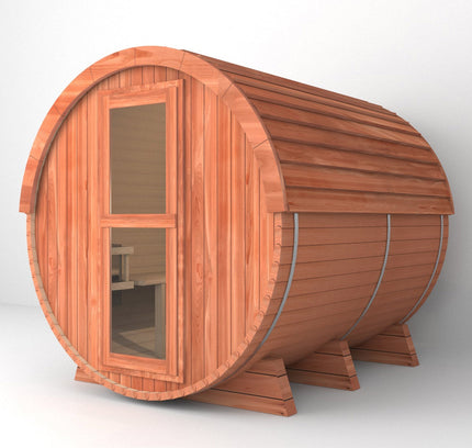 SAUNA EVOLUTION® Barrel Sauna Serenity Nature Air 4