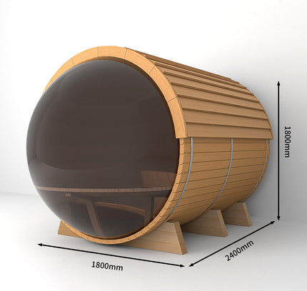 SAUNA EVOLUTION® Barrel Sauna Serenity Nature Air 4