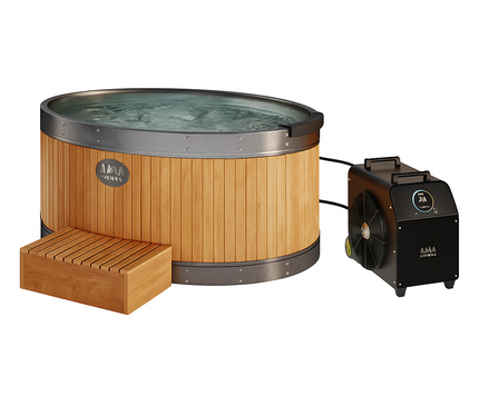 Kiva Energise Real Cedar Barrel Ice Bath