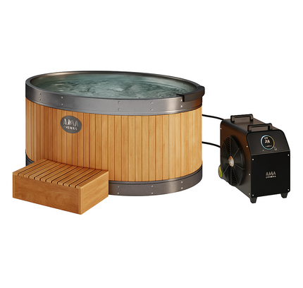 Kiva Energise Real Cedar Barrel Ice Bath