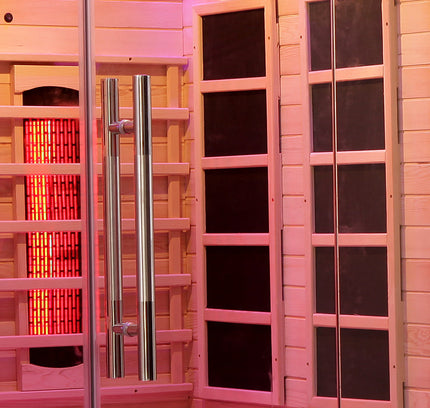 SAUNA EVOLUTION®  Full Spectrum Indoor Solid Wood Sauna Far Infrared 11