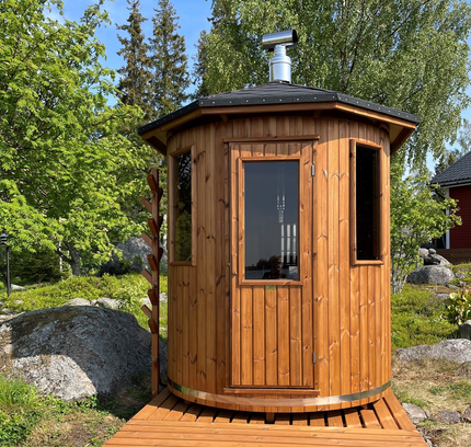 SAUNA EVOLUTION®  Garden Series Outdoor Sauna Cabin 06