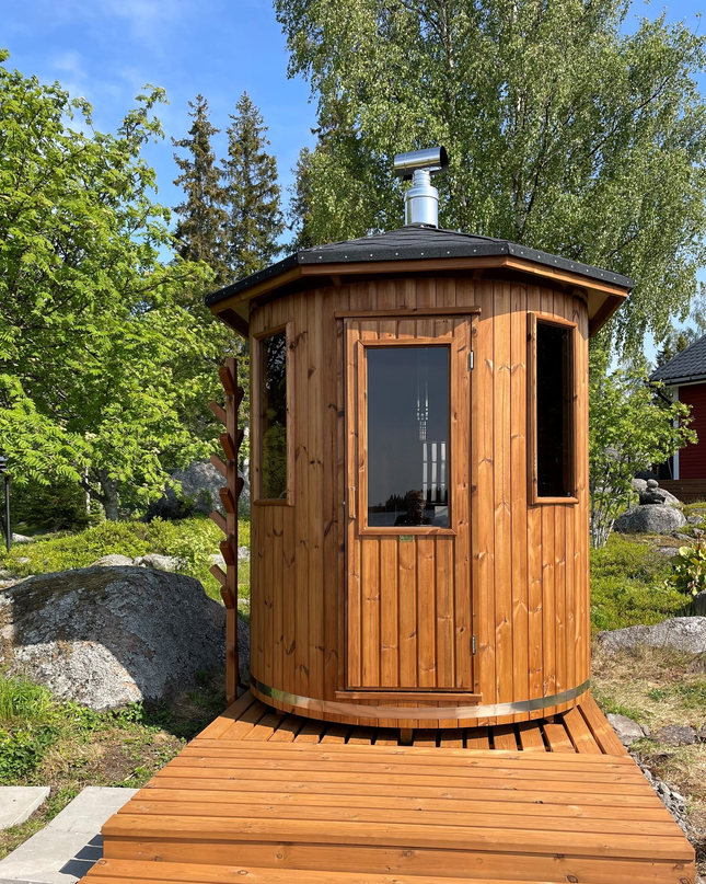 SAUNA EVOLUTION®  Garden Series Outdoor Sauna Cabin 06