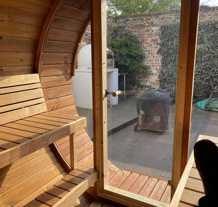 SAUNA EVOLUTION® Barrel Sauna Serenity Nature Air 7