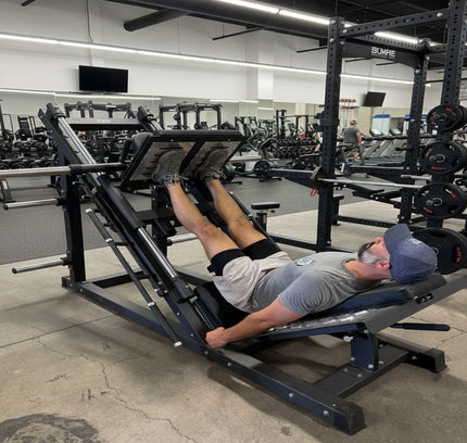 SFE Commercial 45 Degree Plate Loaded Leg Press Hack Squat Combo (New)