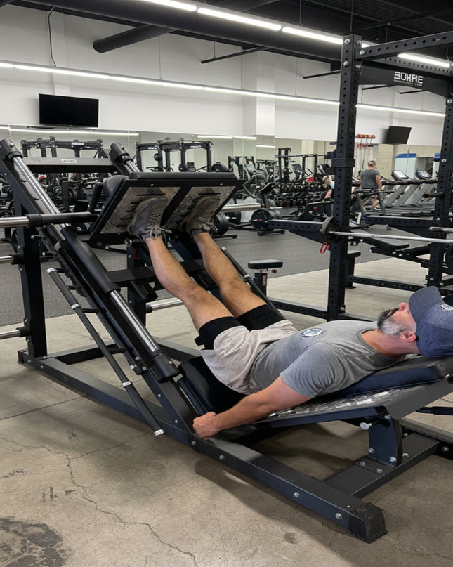 SFE Commercial 45 Degree Plate Loaded Leg Press Hack Squat Combo (New)