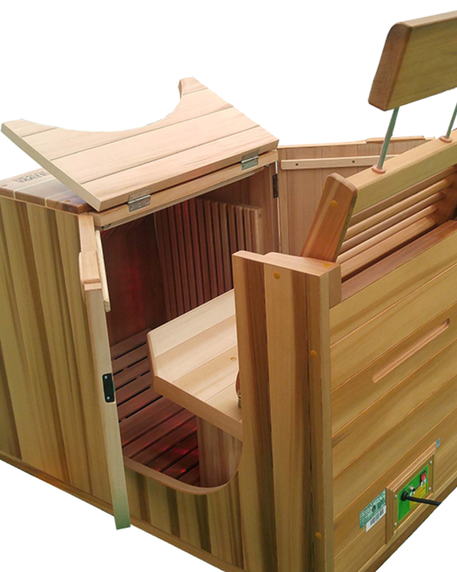 SAUNA EVOLUTION®  Half Body Sauna With Full infrared Benefits Far Infrared 22