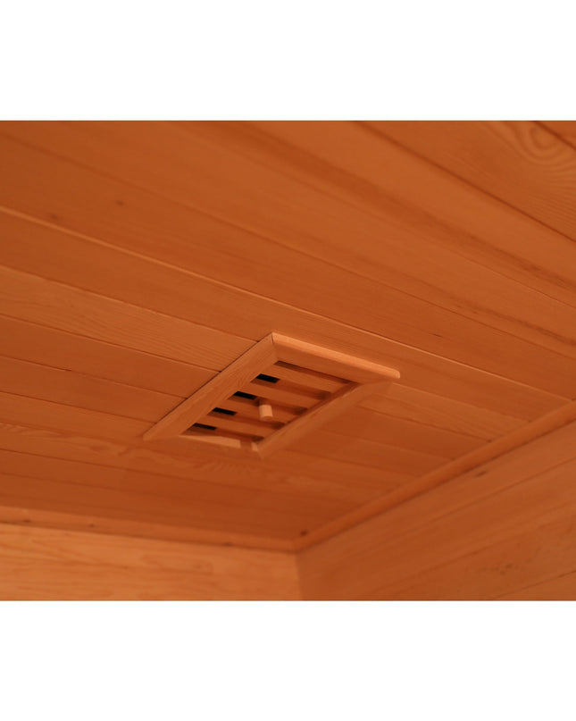 SAUNA EVOLUTION®  Outdoor Wood Steam Sauna（5-6 Person）Cabin 04