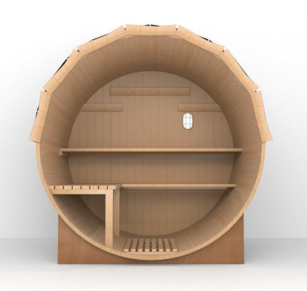SAUNA EVOLUTION® Barrel Sauna Serenity Nature Air 3