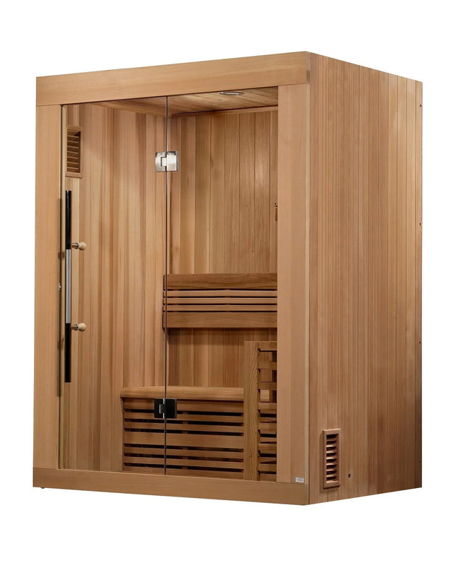 SAUNA EVOLUTION® 2 Person Traditional Steam Sauna Modern Relax