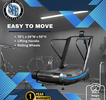 SFE Air Runner Pro Curved Treadmill (NEW)