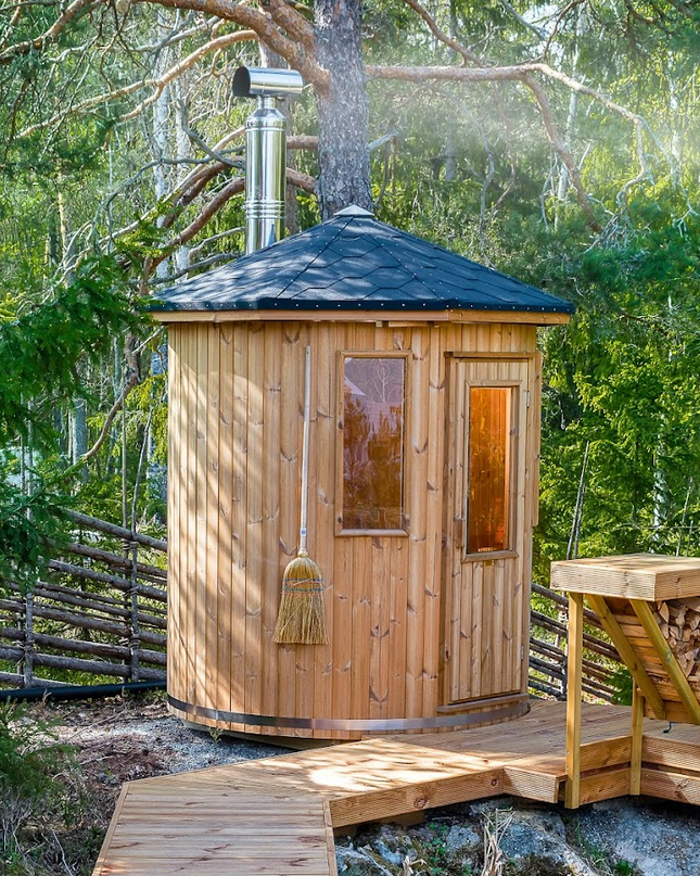 SAUNA EVOLUTION®  Garden Series Outdoor Sauna Cabin 06