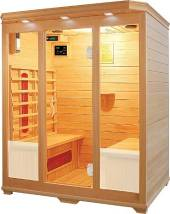 SAUNA EVOLUTION®  Indoor Wooden Dry Cabin Customized Sauna Room Far Infrared 04