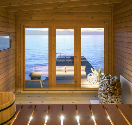 SAUNA EVOLUTION® Cabin Sauna Eco Oasis 3