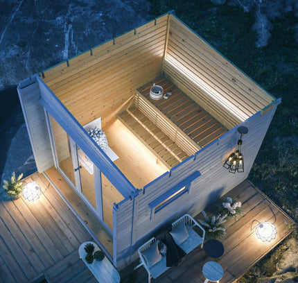 SAUNA EVOLUTION® Cabin Sauna Eco Oasis 3