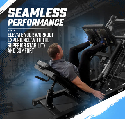 SFE Commercial 45 Degree Plate Loaded Leg Press Hack Squat Combo (New)