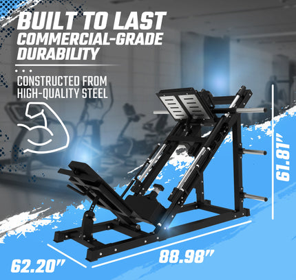 SFE Commercial 45 Degree Plate Loaded Leg Press Hack Squat Combo (New)