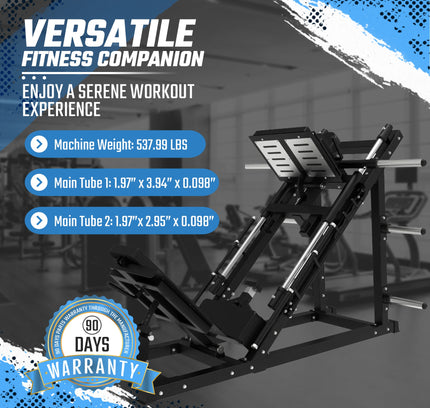 SFE Commercial 45 Degree Plate Loaded Leg Press Hack Squat Combo (New)