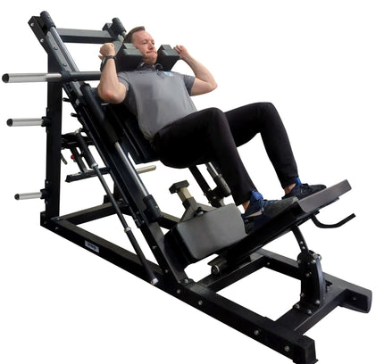 SFE Commercial 45 Degree Plate Loaded Leg Press Hack Squat Combo (New)