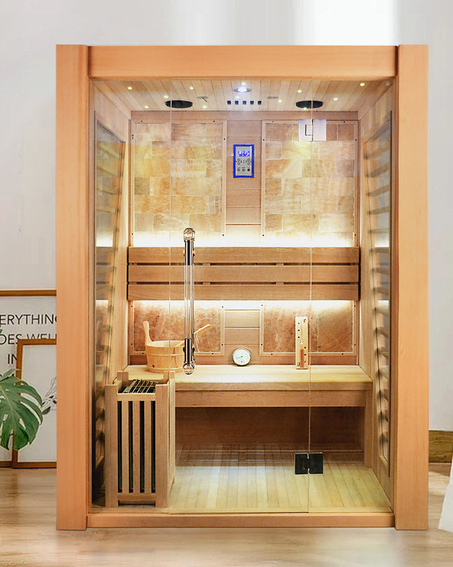 SAUNA EVOLUTION® Traditional Steam Sauna Room Luxury 3